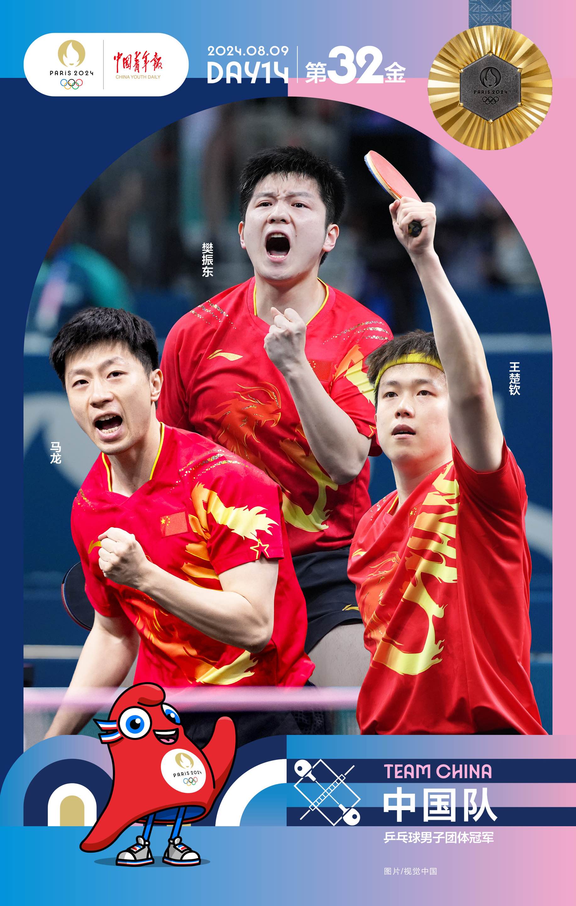 米兰体育入口-中国乒乓球队力克奥地利乒乓球队，马龙爆发神勇的简单介绍